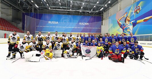 Хоккейная команда «Строительный трест» заняла четвёртое место на турнире по хоккею среди любительских команд ZILANT CUP 